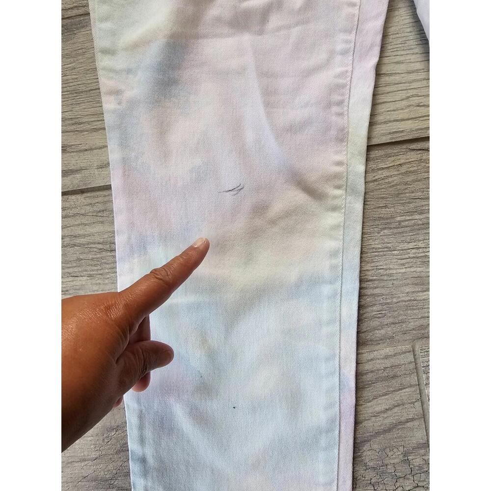 BNWT New Style & Co Curvy Fit Skinny Leg Tie Dye Denim Jeans Pants Size 12 - Picture 6 of 12